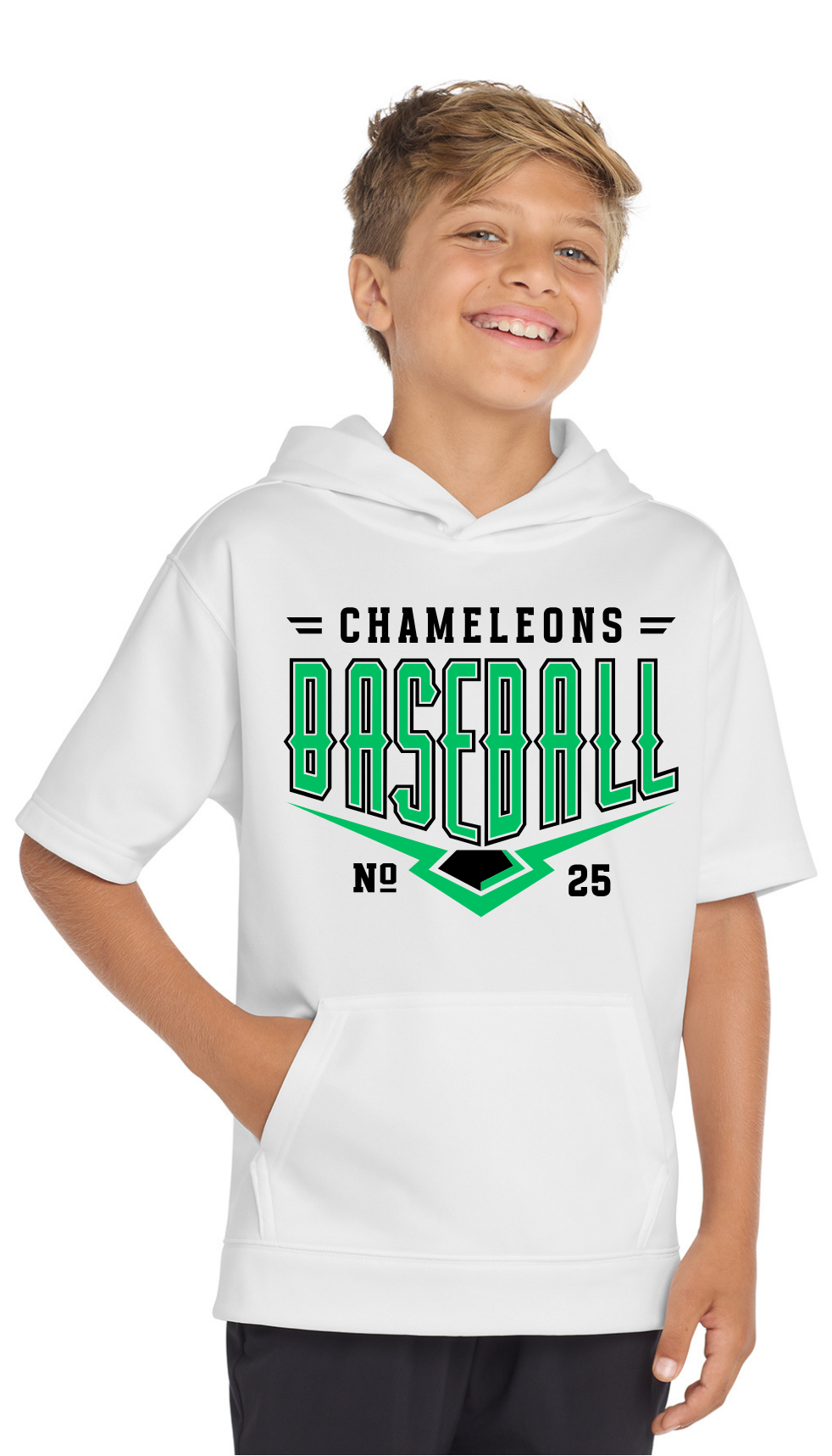 Youth Short Sleeve Hoodie