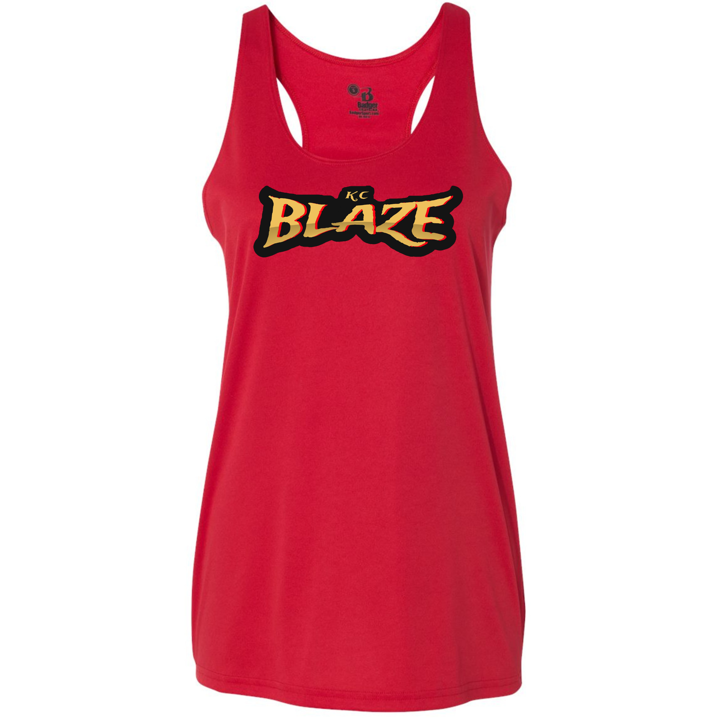 Women's Racerback - Blaze Logo