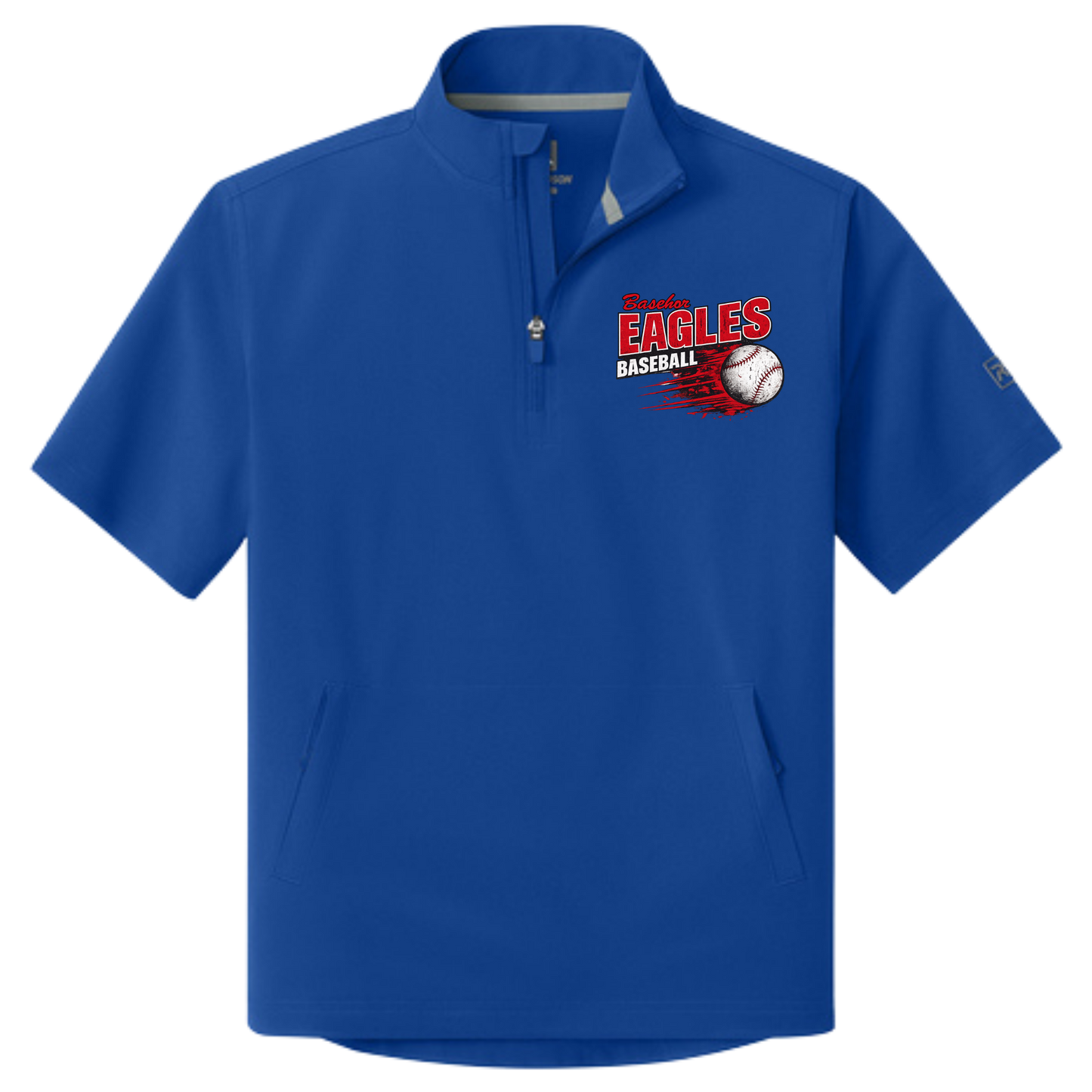 Eagles  Baseball Short Sleeve Pullover