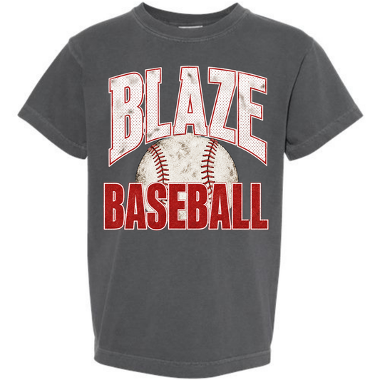 Youth/Adult Distressed Tee - KC Blaze