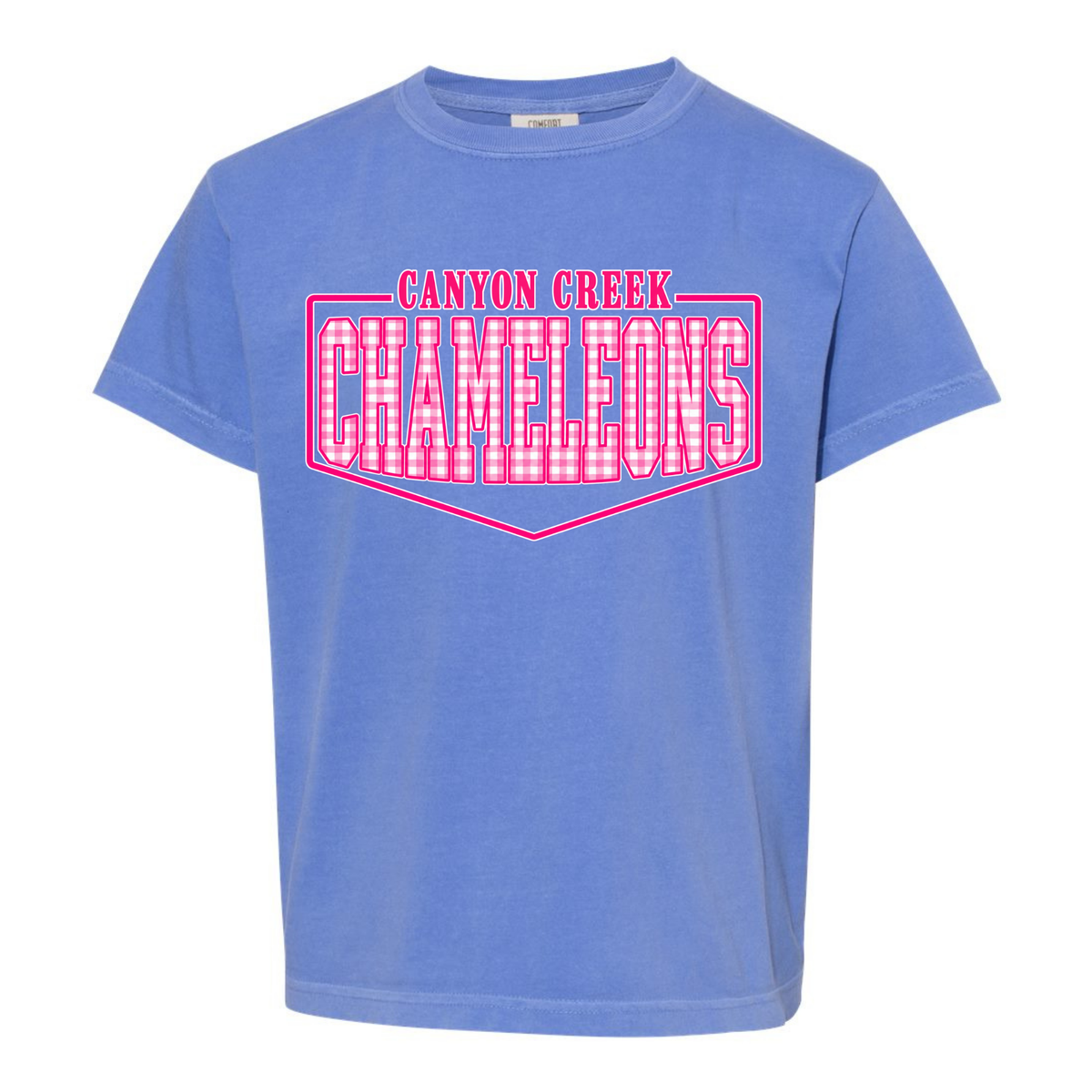 Canyon Creek T-Shirt - Pink Gingham