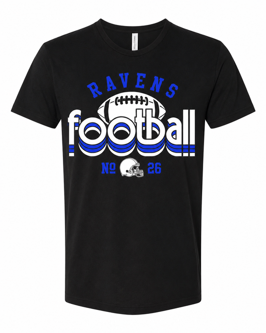 Bella Canvas Ravens Tee - toddler/youth/adult