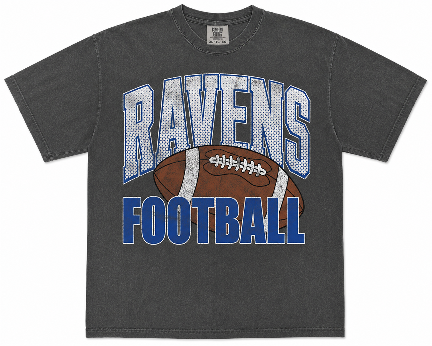 Youth/Adult Distressed Tee and Sweatshirt