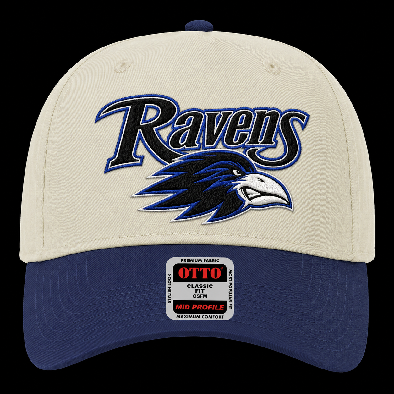 Ravens Logo Two-Tone Hat