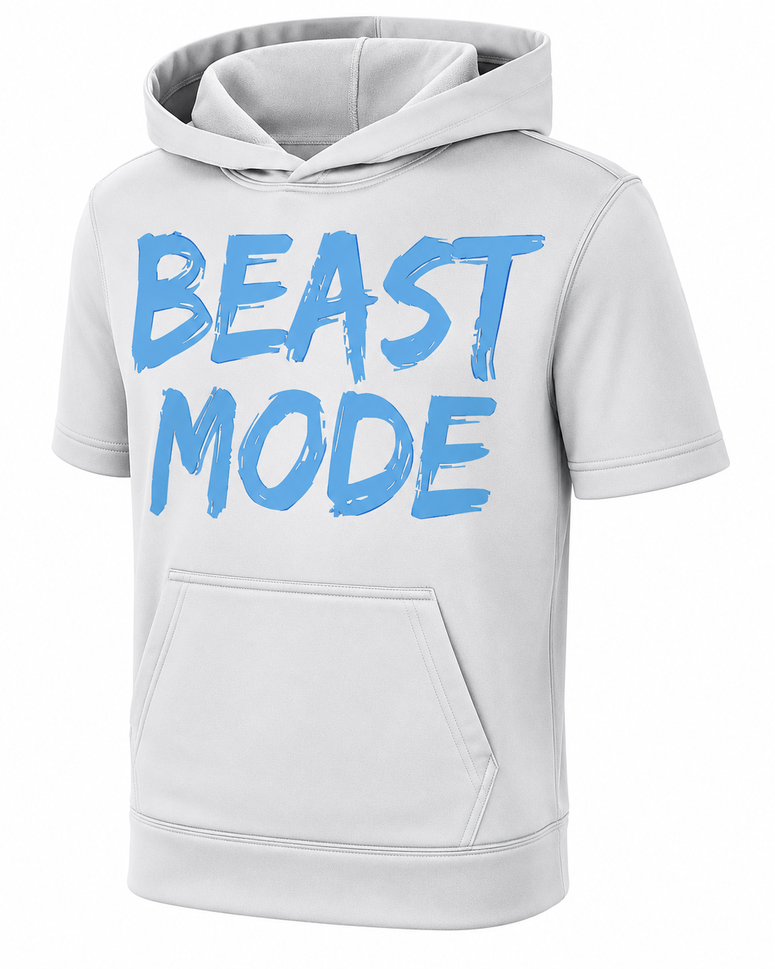 Youth/Adult Short Sleeve Hoodie - Beast Mode
