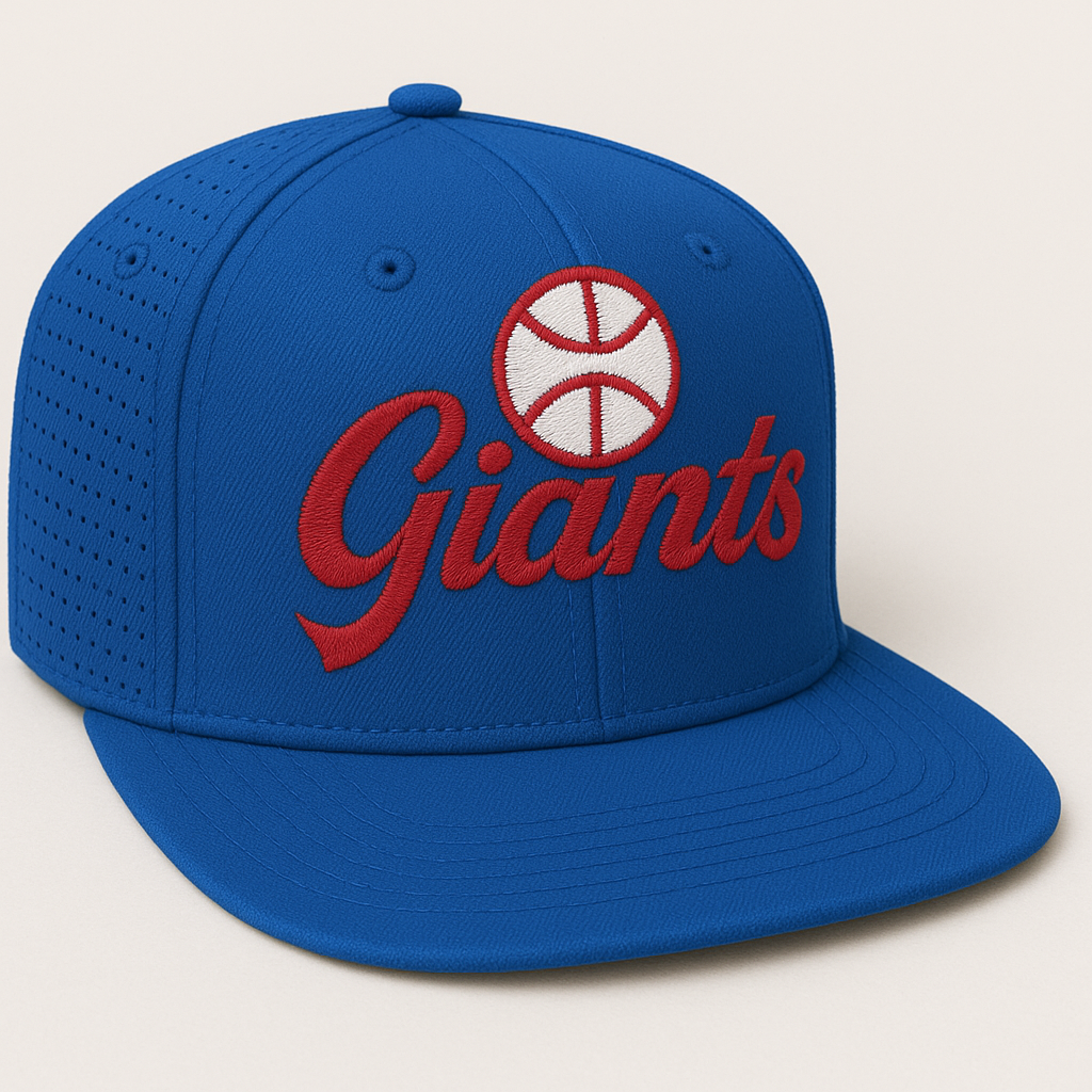 Youth/Adult Flat Bill Hat - Royal Blue