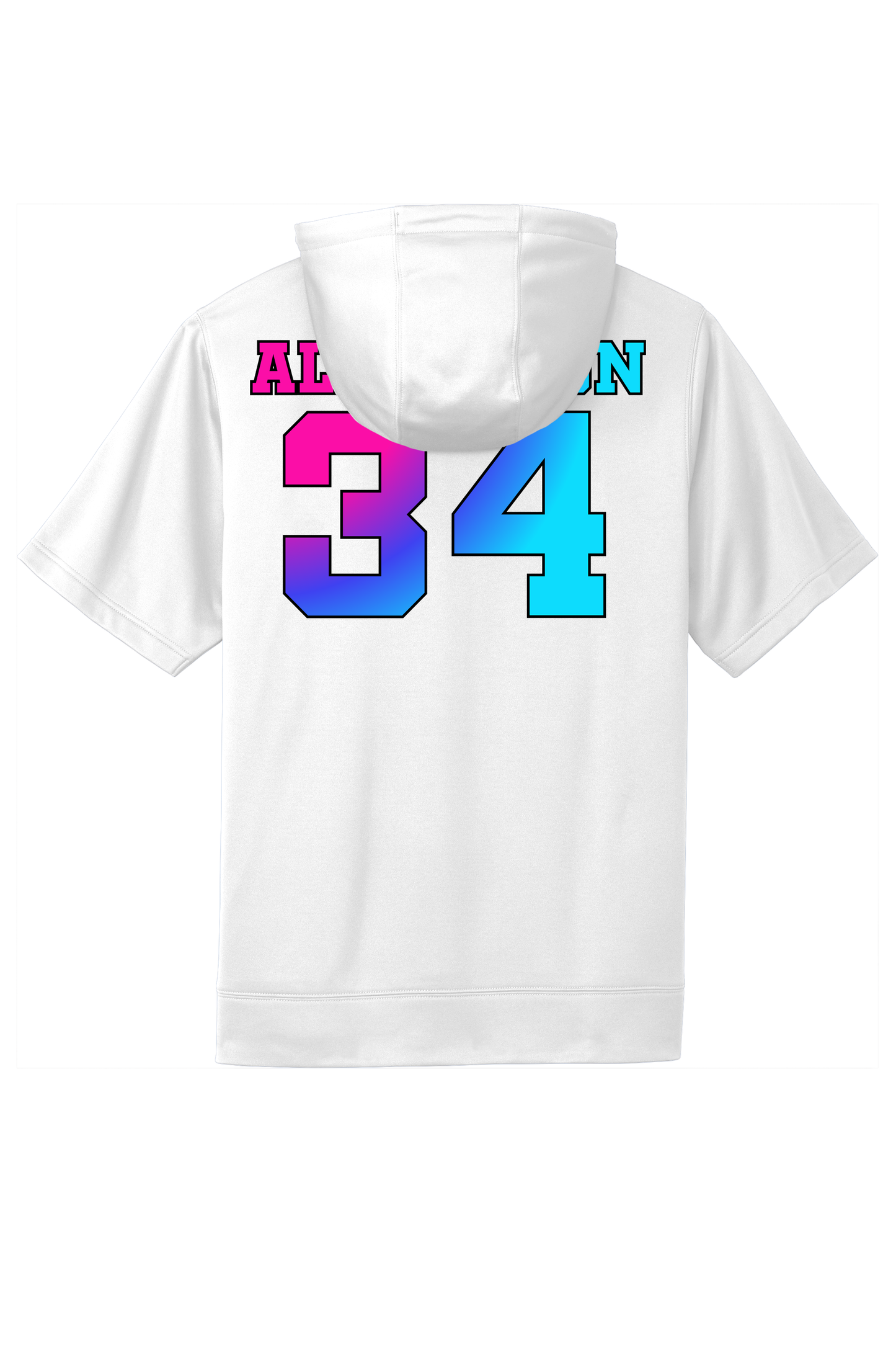 Adult and Youth Short Sleeve Hoodie - KC Blaze Neon Logo