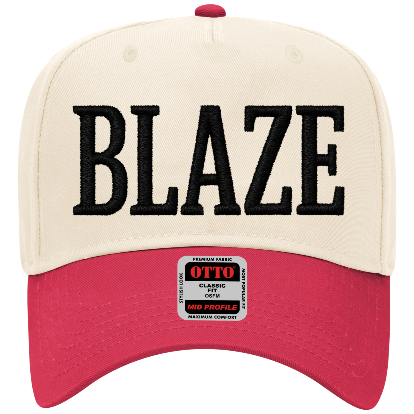 Two Tone Embroidered Hat - KC Blaze