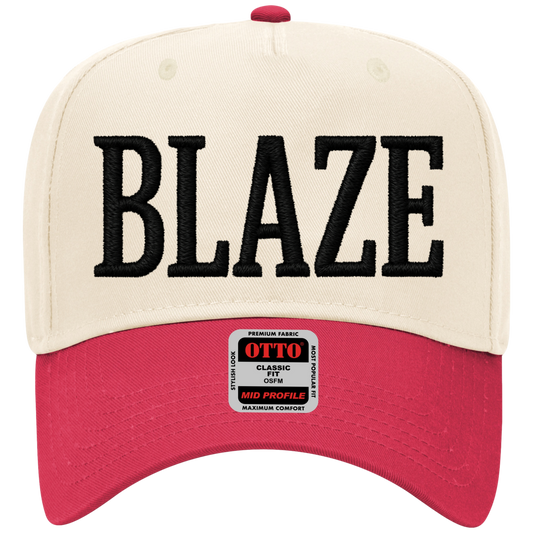 Two Tone Embroidered Hat - KC Blaze