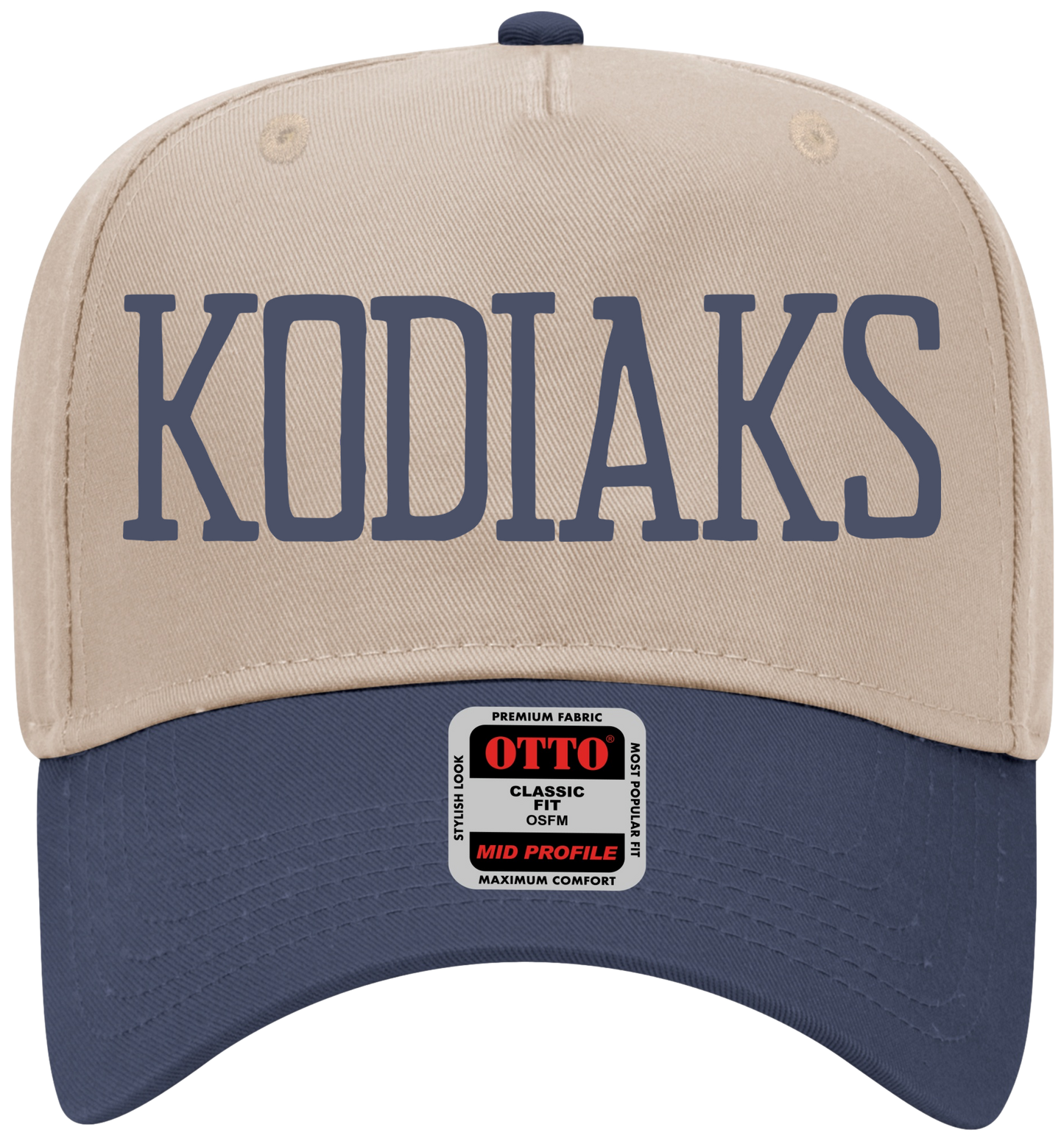Kodiaks Baseball Two Tone Hat
