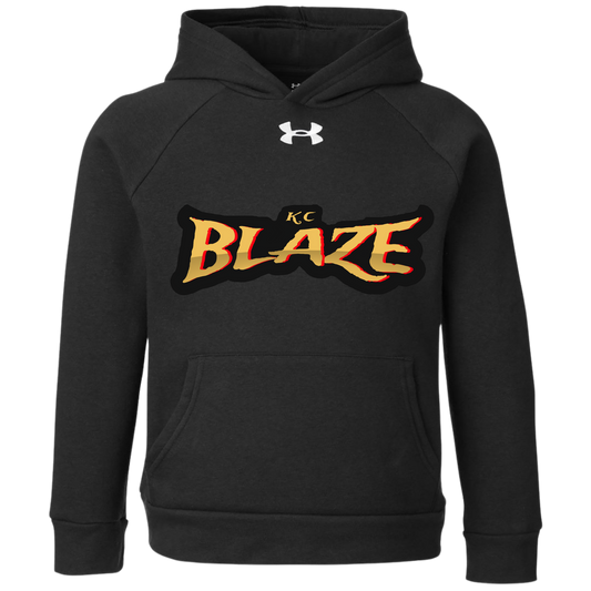 Youth Dri-Fit Hoodie - Blaze Logo