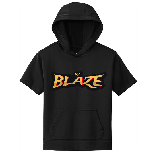 Youth Short Sleeve Hoodie - KC Blaze