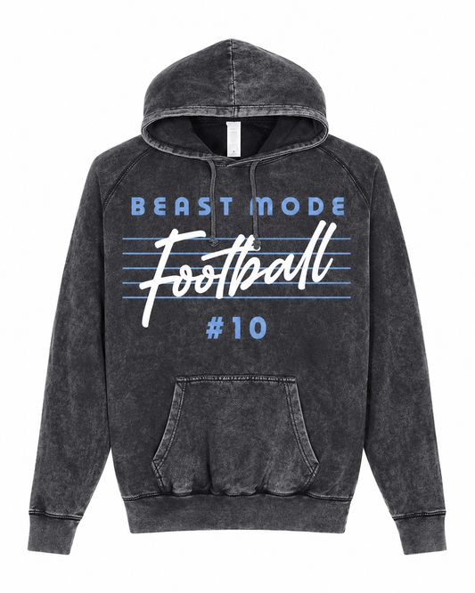 Acid Wash Retro Hoodie