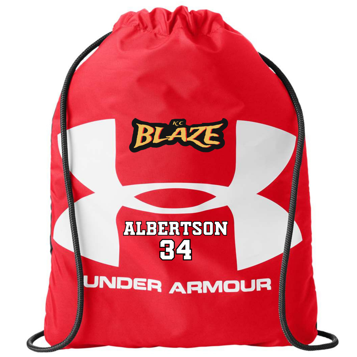 UA Sackpack Drawstring Bag - KC Blaze