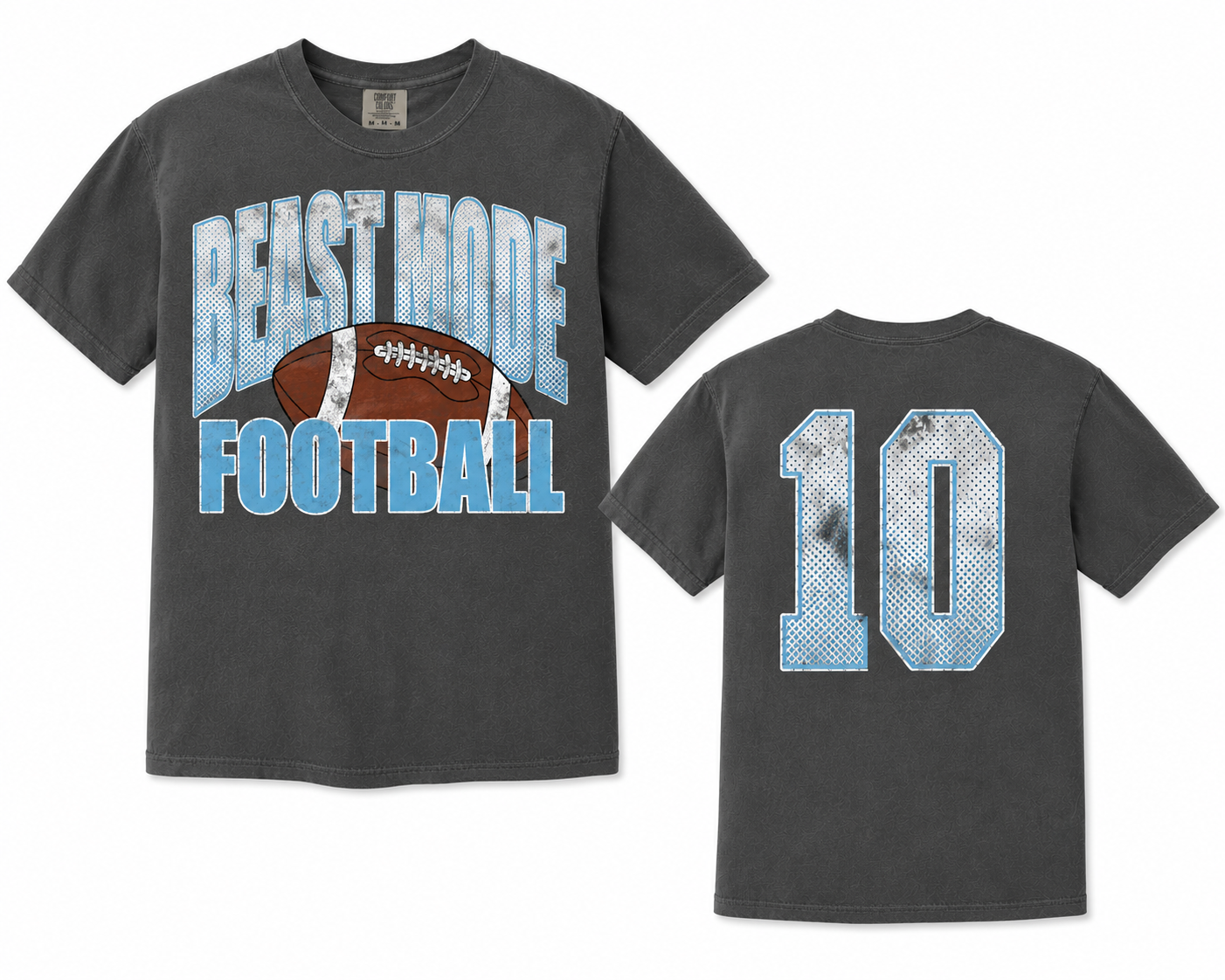 Youth/Adult Distressed Tee and Sweatshirt