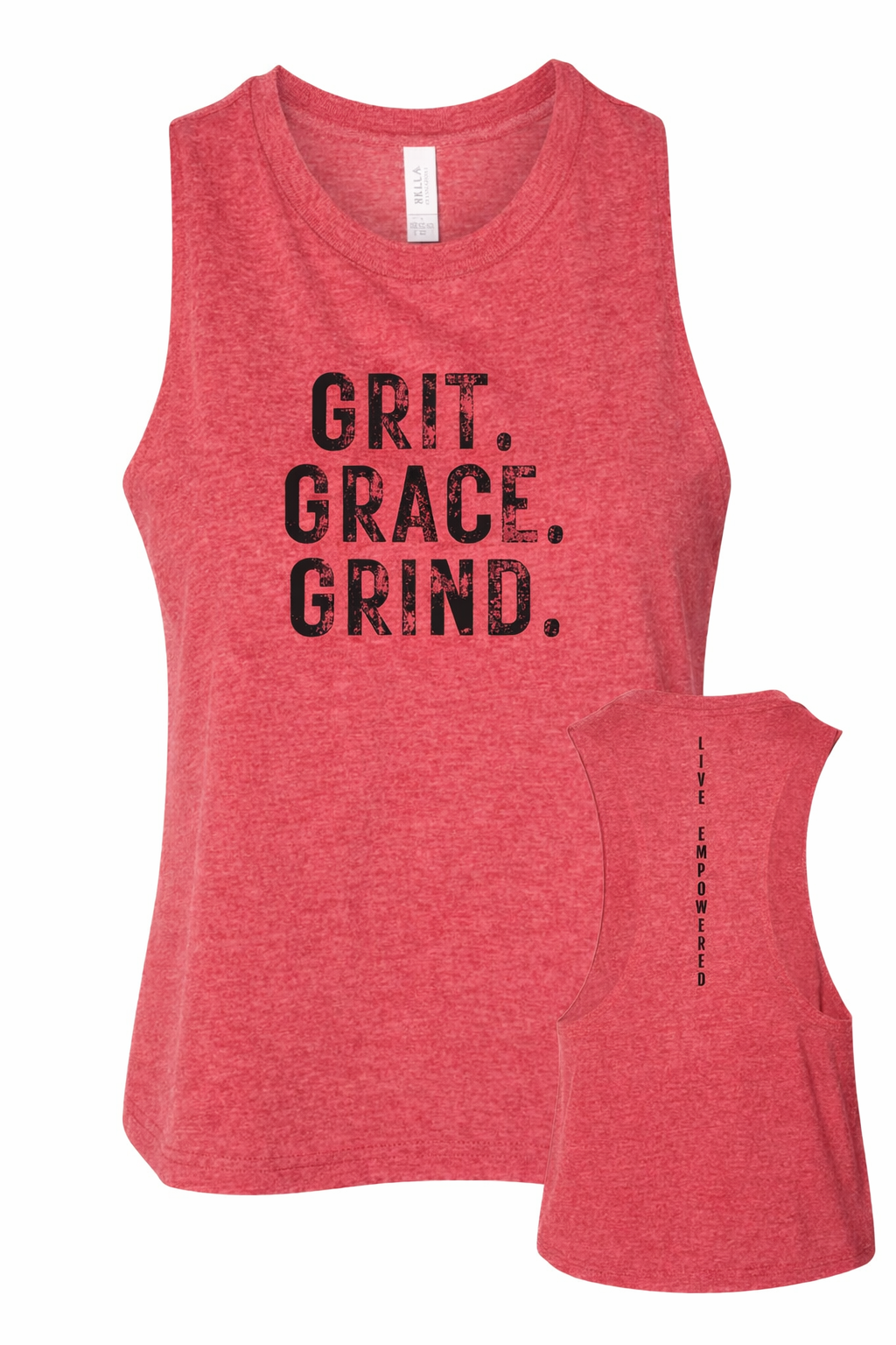 Grit Grace Grind Cropped Tank