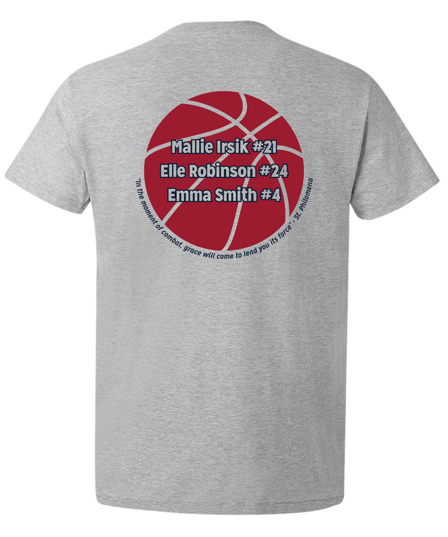 2026 Girls St. James Basketball Senior Shirts