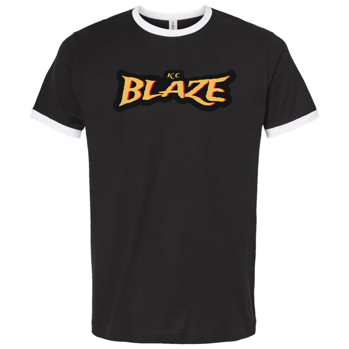 Fine Jersey Ringer T-Shirt - KC Blaze