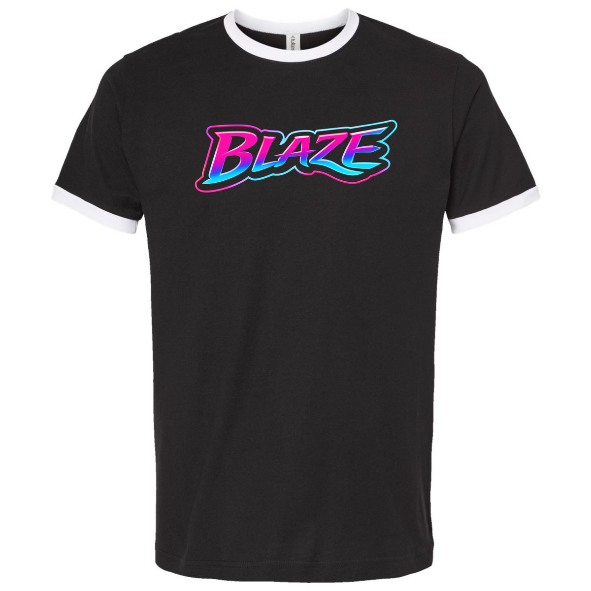 Fine Jersey Ringer T-Shirt - KC Blaze