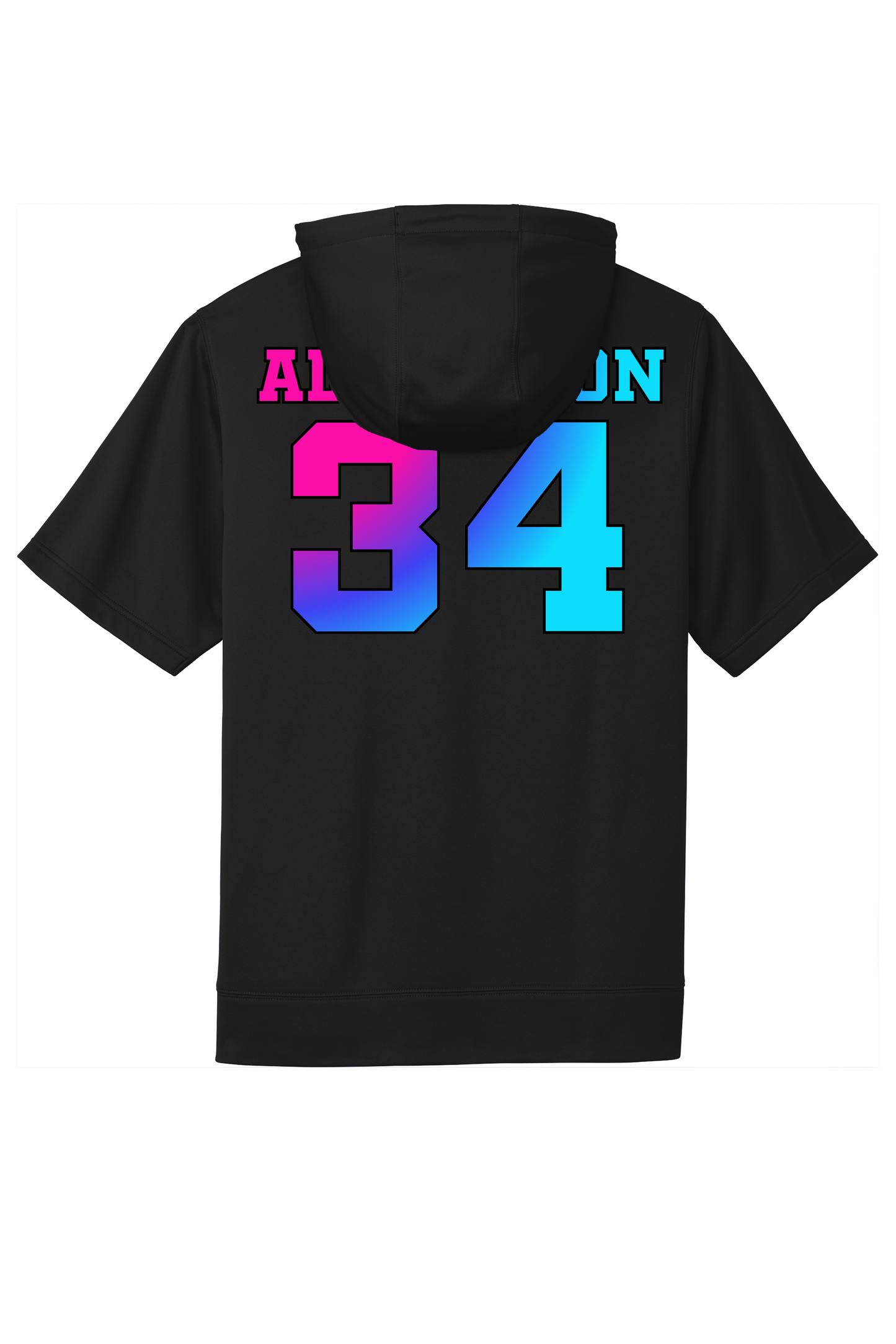 Adult and Youth Short Sleeve Hoodie - KC Blaze Neon Logo